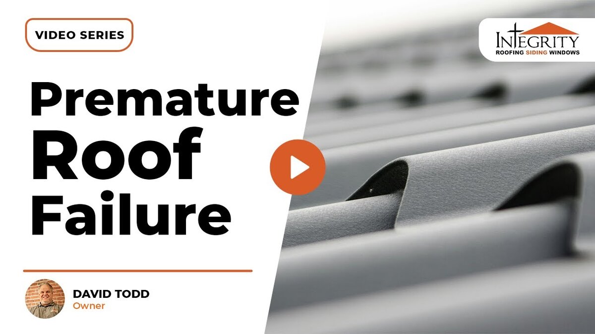 causes of premature roof failure